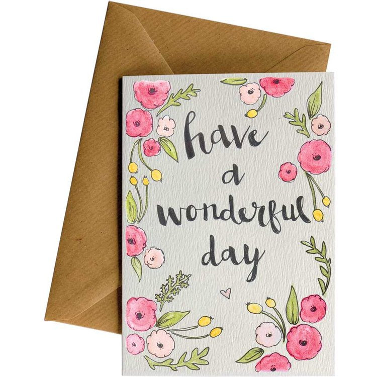 Little Difference Gift Card - Wonderful Day - Urban Naturals