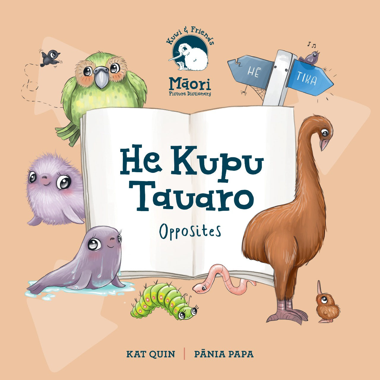 Kuwi & Friends He Kupu Tauaro - Opposites - Urban Naturals