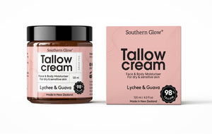 Southern Glow Whipped Tallow Cream - Lychee & Guava