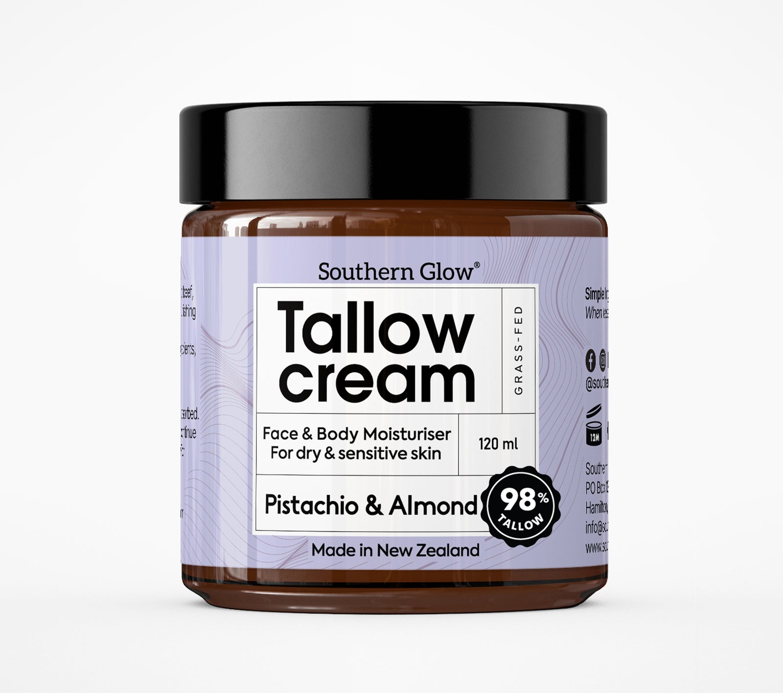 Southern Glow Whipped Tallow Cream - Pistachio & Almond