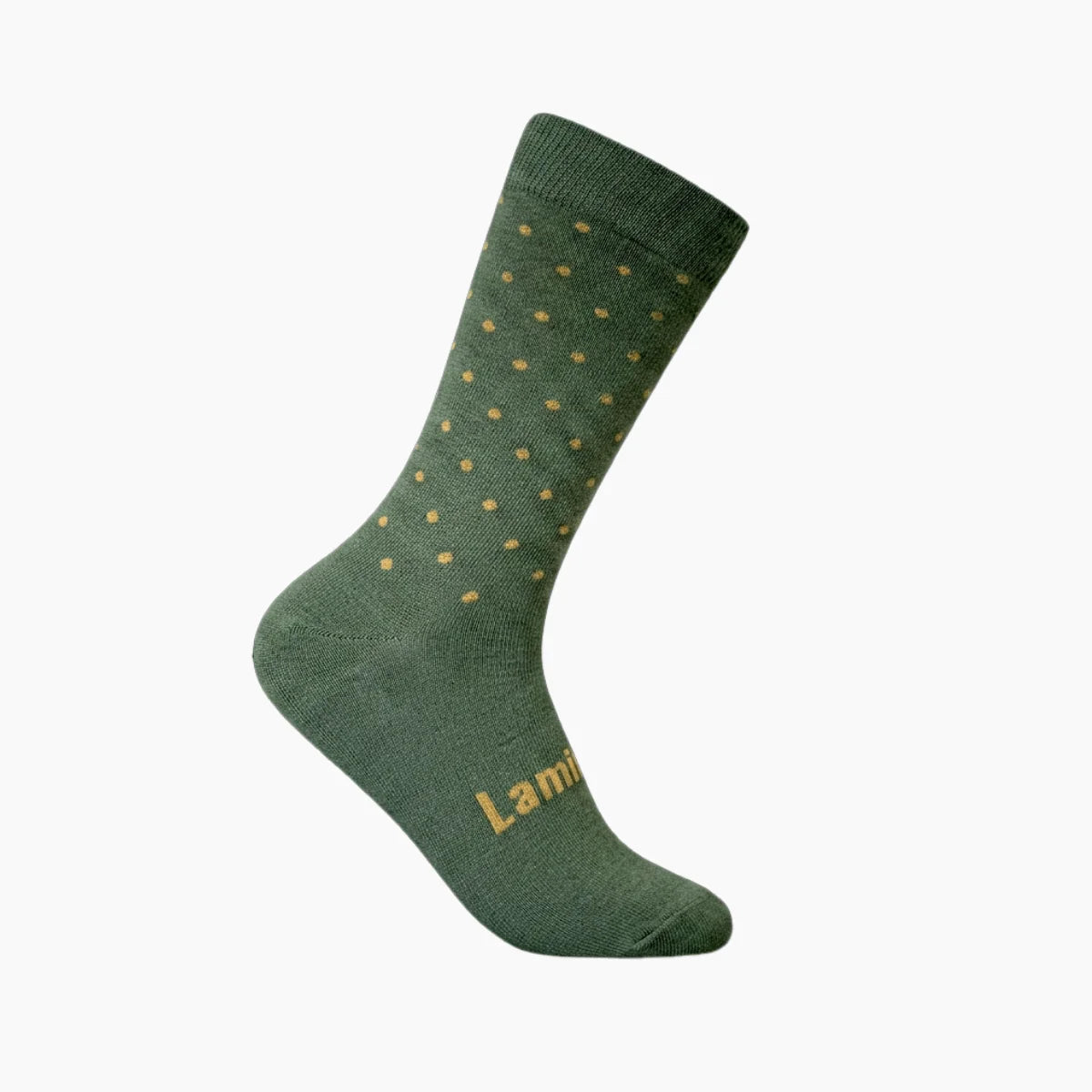 Lamington Mens Merino Wool Crew Socks - Gatsby