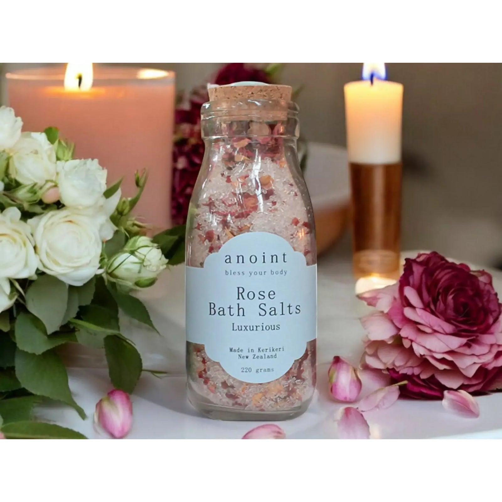 Anoint Rose Bath Salts - Urban Naturals