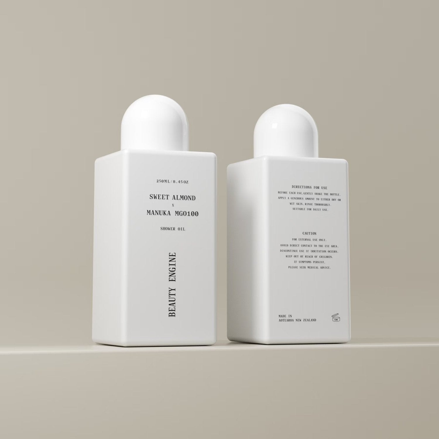 Beauty Engine - Sweet Almond x Manuka Honey MGO 100 Shower Oil - Urban Naturals