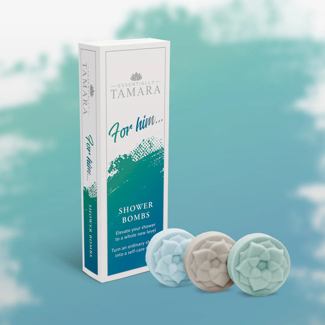Essentially Tamara - For Him Gift Pack (3x Shower Bombs) - Urban Naturals