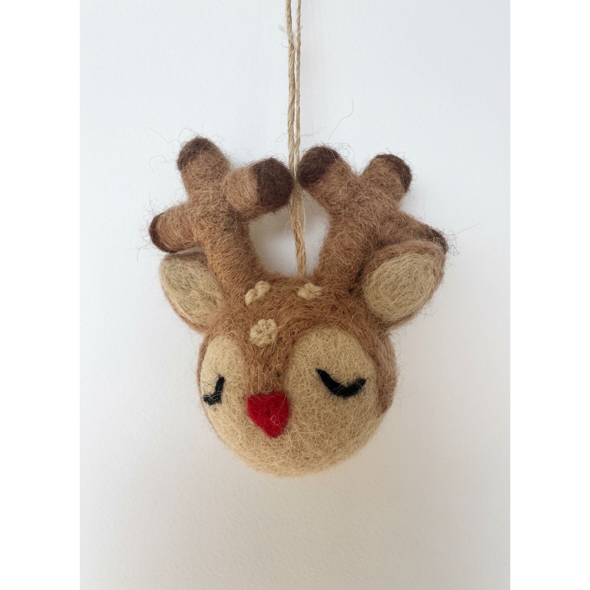 Reindeer Head Xmas Decoration