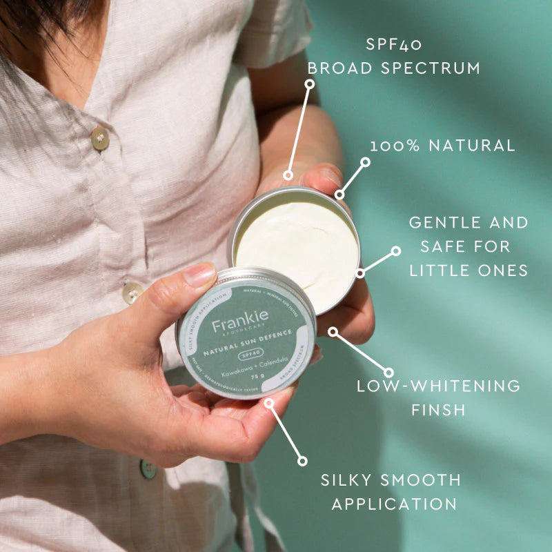 Frankie Apothecary - Natural Sun Defence SPF40