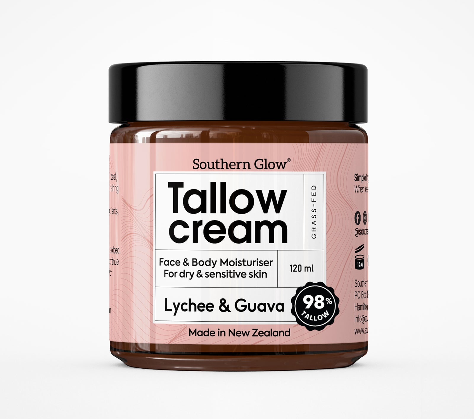 Southern Glow Whipped Tallow Cream - Lychee & Guava