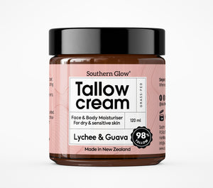 Southern Glow Whipped Tallow Cream - Lychee & Guava