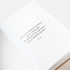 Journalfy Travel Journal - Urban Naturals
