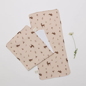 Over The Dandelions Burp Cloths (Set Of 2) - Urban Naturals