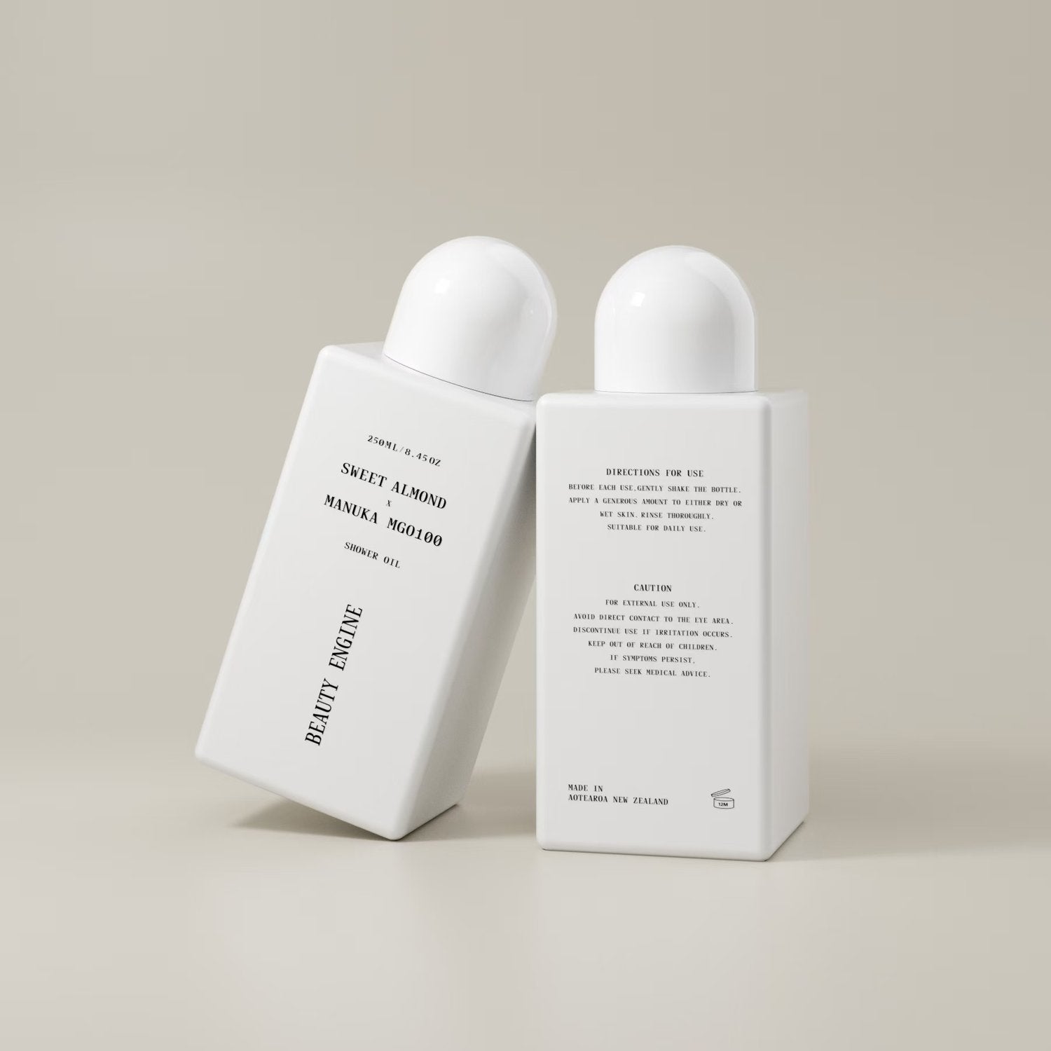 Beauty Engine - Sweet Almond x Manuka Honey MGO 100 Shower Oil - Urban Naturals