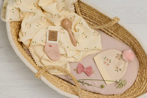 Over The Dandelions Knitted Organic Cotton Beanie - Daisy - Urban Naturals