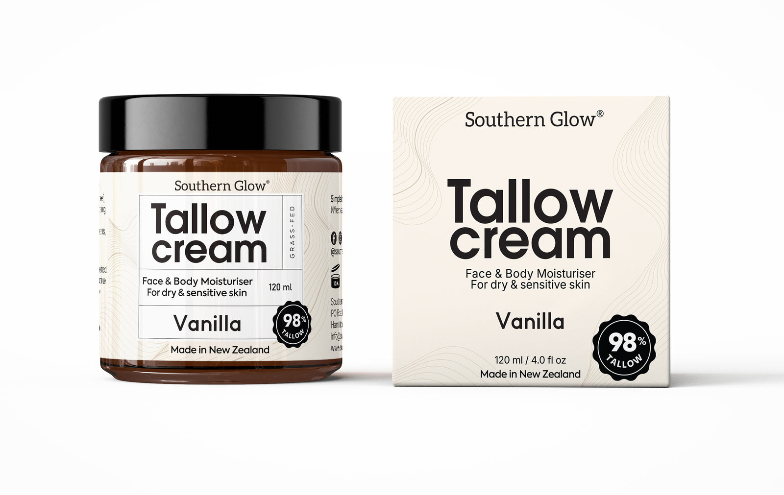 Southern Glow Whipped Tallow Cream - Vanilla