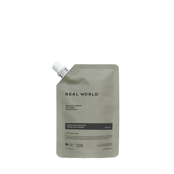 Real World - Koromiko Leaf & Lemongrass Toilet Drops - Urban Naturals
