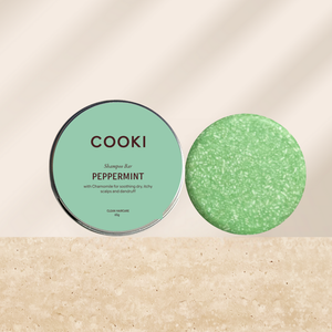 Cooki Shampoo Bar - Peppermint - Urban Naturals