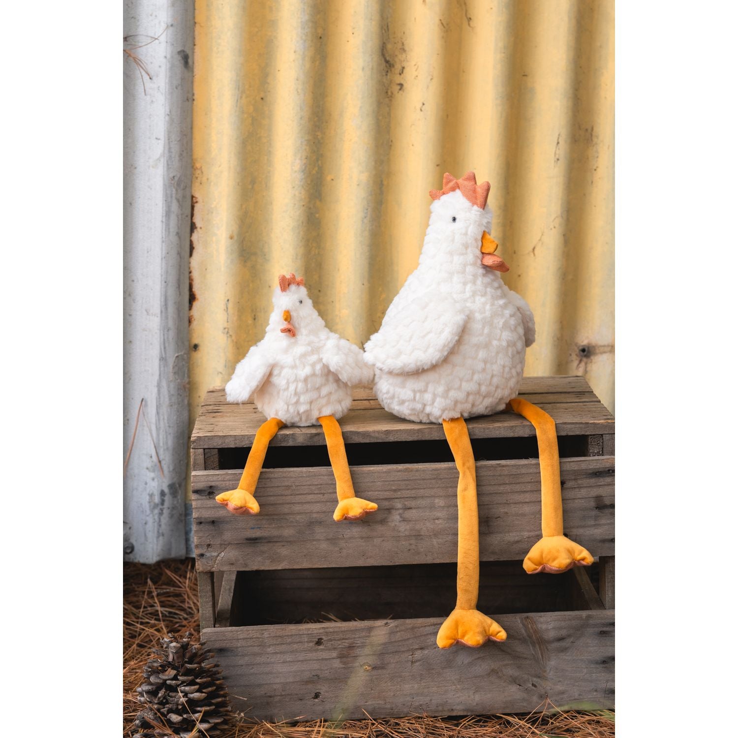 Nana Huchy Charlie The Chicken Rattle - Urban Naturals