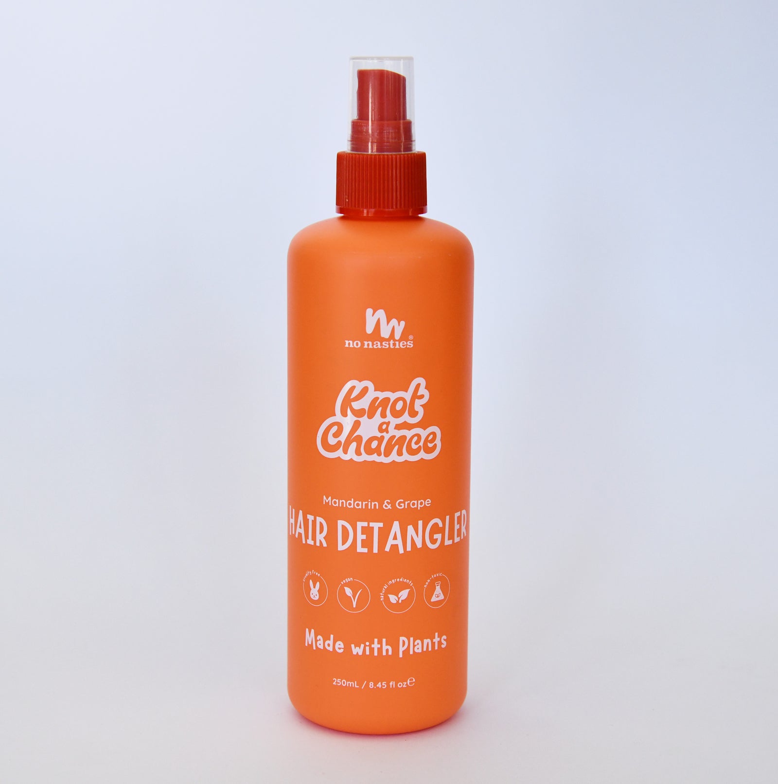 No Nasties Natural Plant Based Hair Detangler - Mandarin & Grape - Urban Naturals