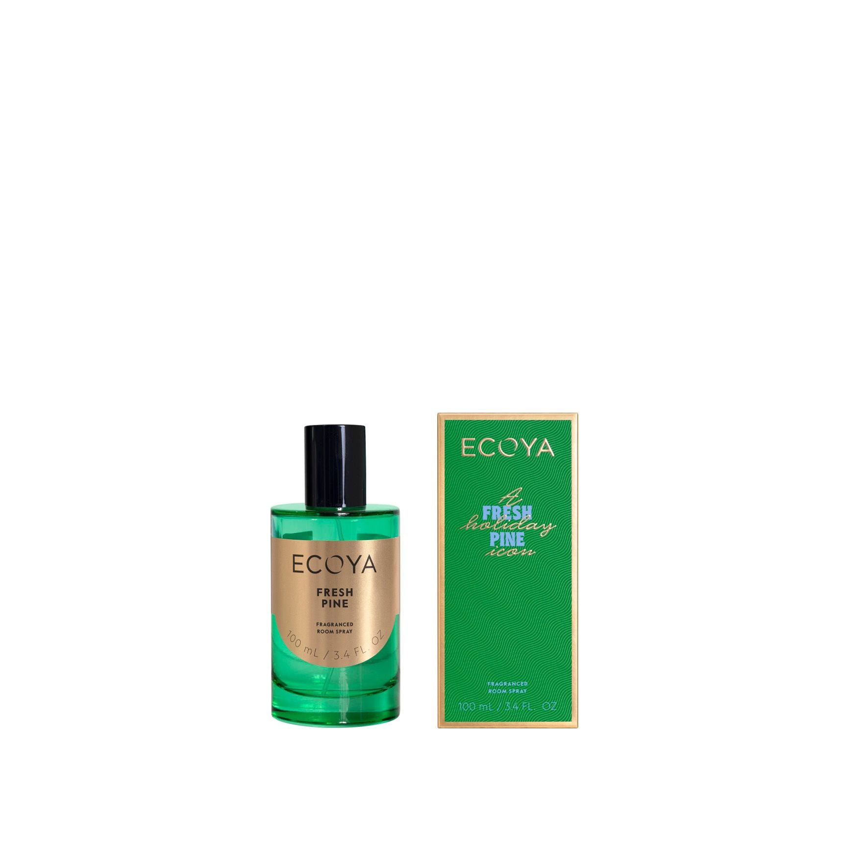 Ecoya Holiday Collection - Fresh Pine Goldie Candle