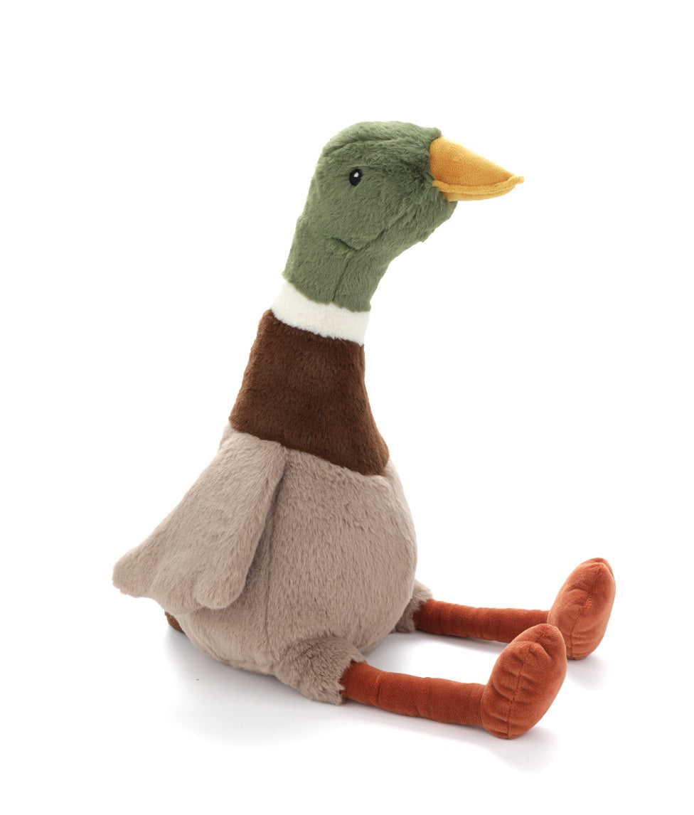 Nana Huchy Mini Hugo The Mallard Duck Rattle - Urban Naturals