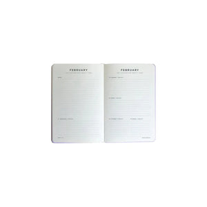 Frank Stationery -  2024 Weekly Planner | Scribble Blue - Urban Naturals