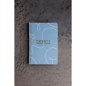 Frank Stationery -  2024 Weekly Planner | Scribble Blue - Urban Naturals