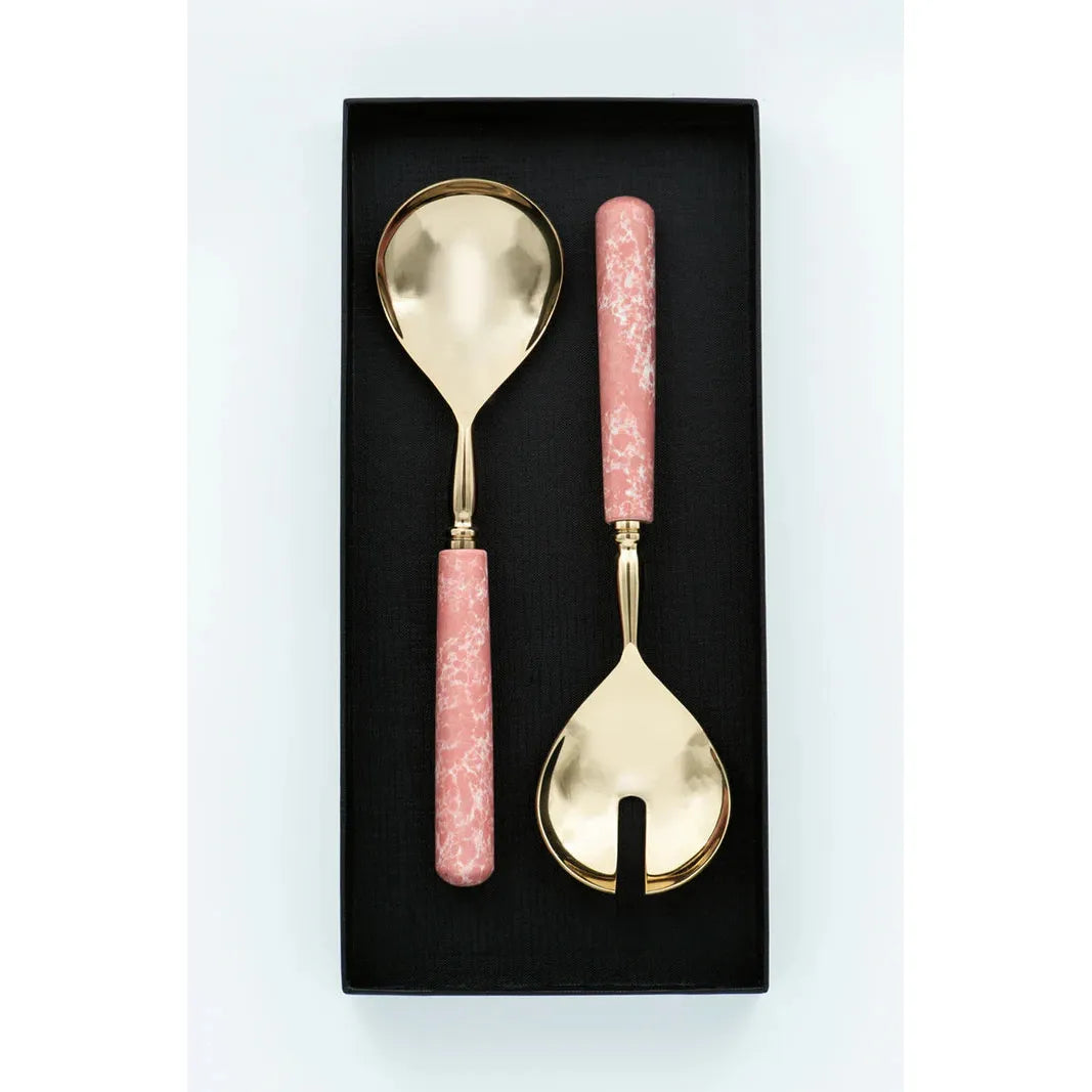 Bianca Lorenne Salad Servers - Rose - Urban Naturals