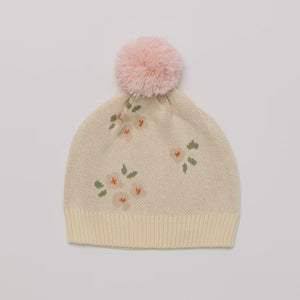 Over The Dandelions Knitted Organic Cotton Beanie - Daisy - Urban Naturals