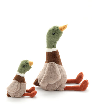 Nana Huchy Mini Hugo The Mallard Duck Rattle - Urban Naturals