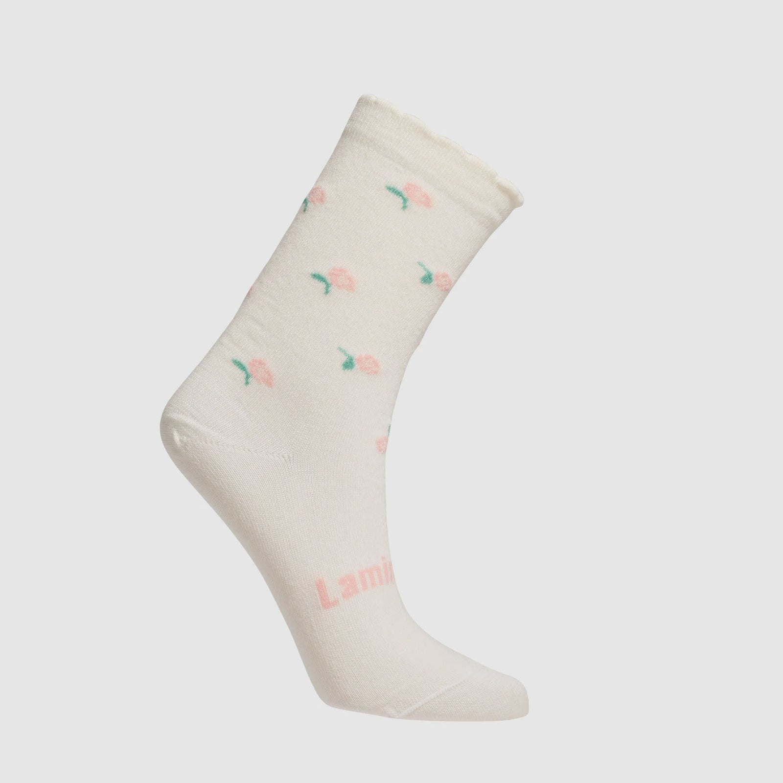 Lamington Womens Merino Crew Length Socks - Rosa - Urban Naturals