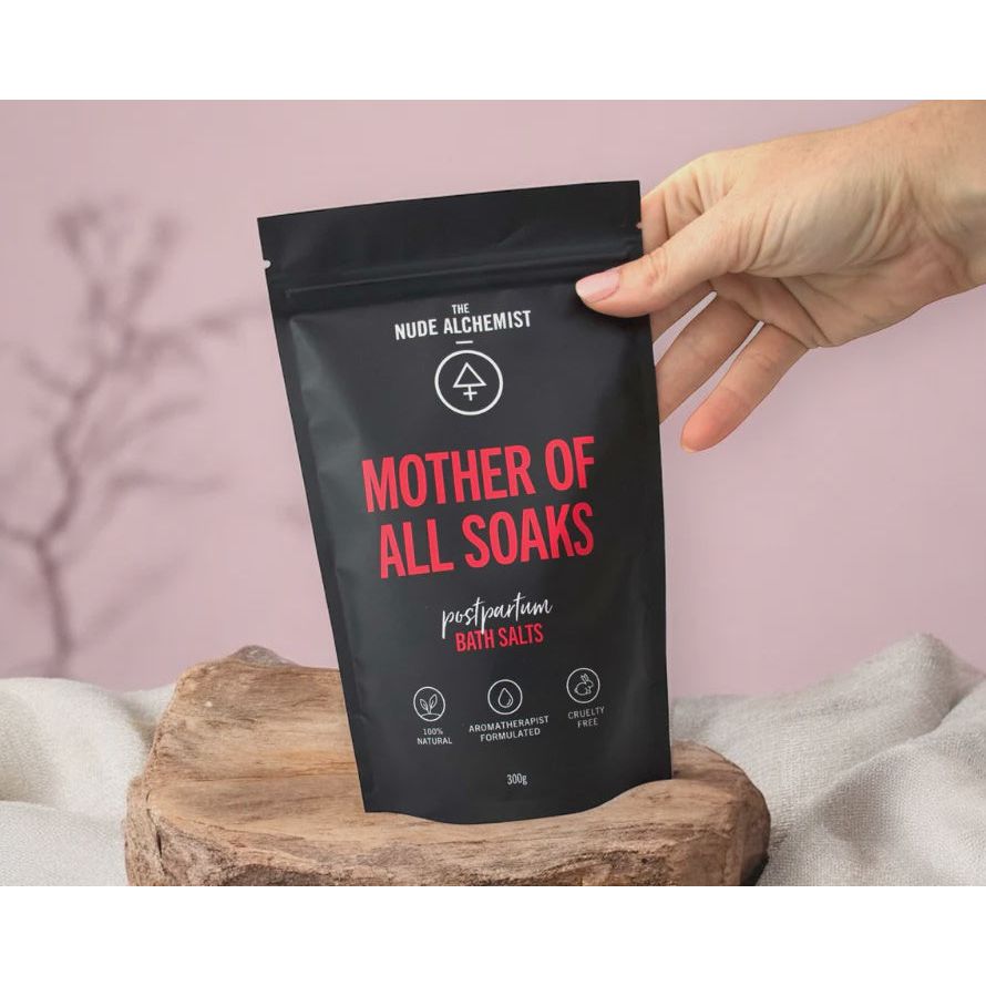 The Nude Alchemist Mother Of All Soaks - Postpartum Bath Salts - Urban Naturals