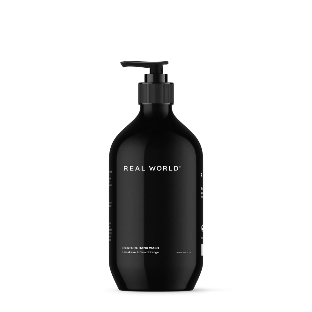 Real World Natural Hand Wash - Blood Orange & Harakeke - Urban Naturals