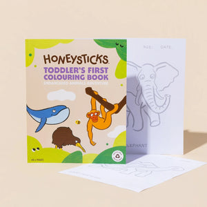 Honeysticks Toddler's First Colouring Book