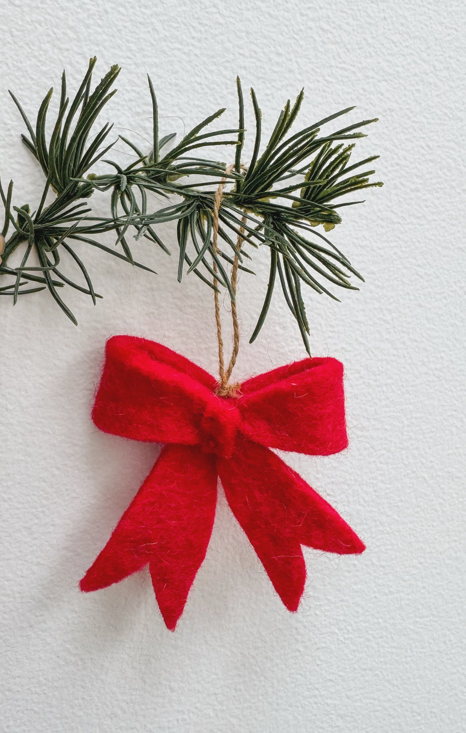 Felted Wool Bow - Urban Naturals