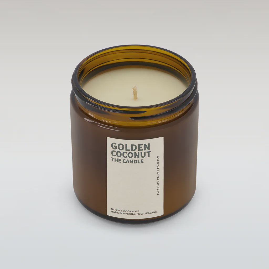 Amberjack Candle Co - Golden Coconut