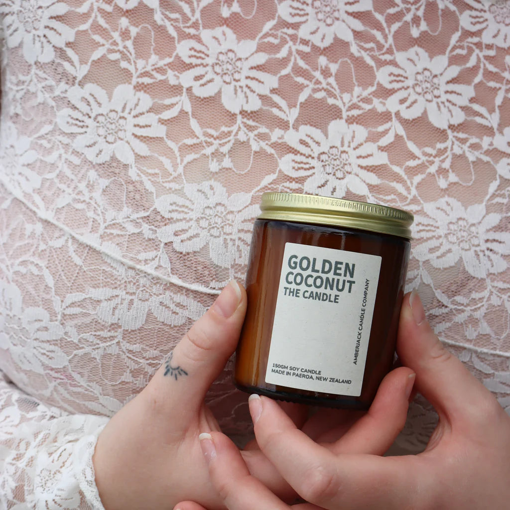 Amberjack Candle Co - Golden Coconut