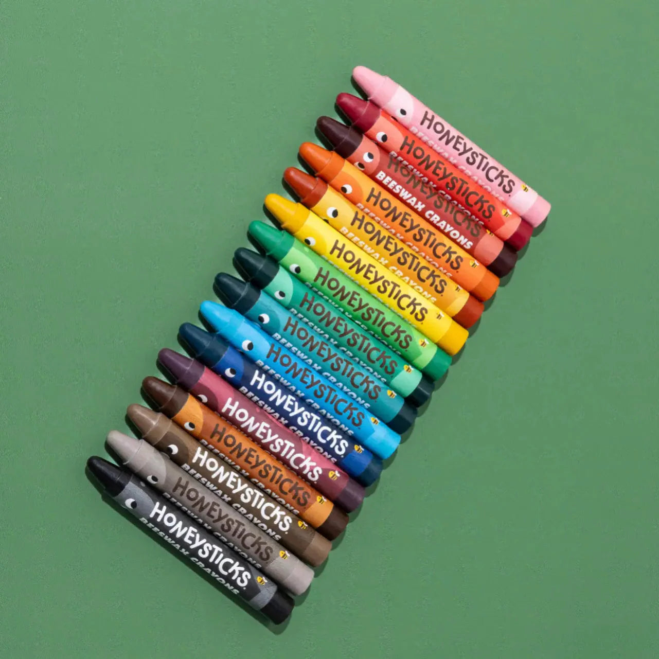 Honeysticks Beeswax Crayons - Jumbo 16 Pack - Urban Naturals