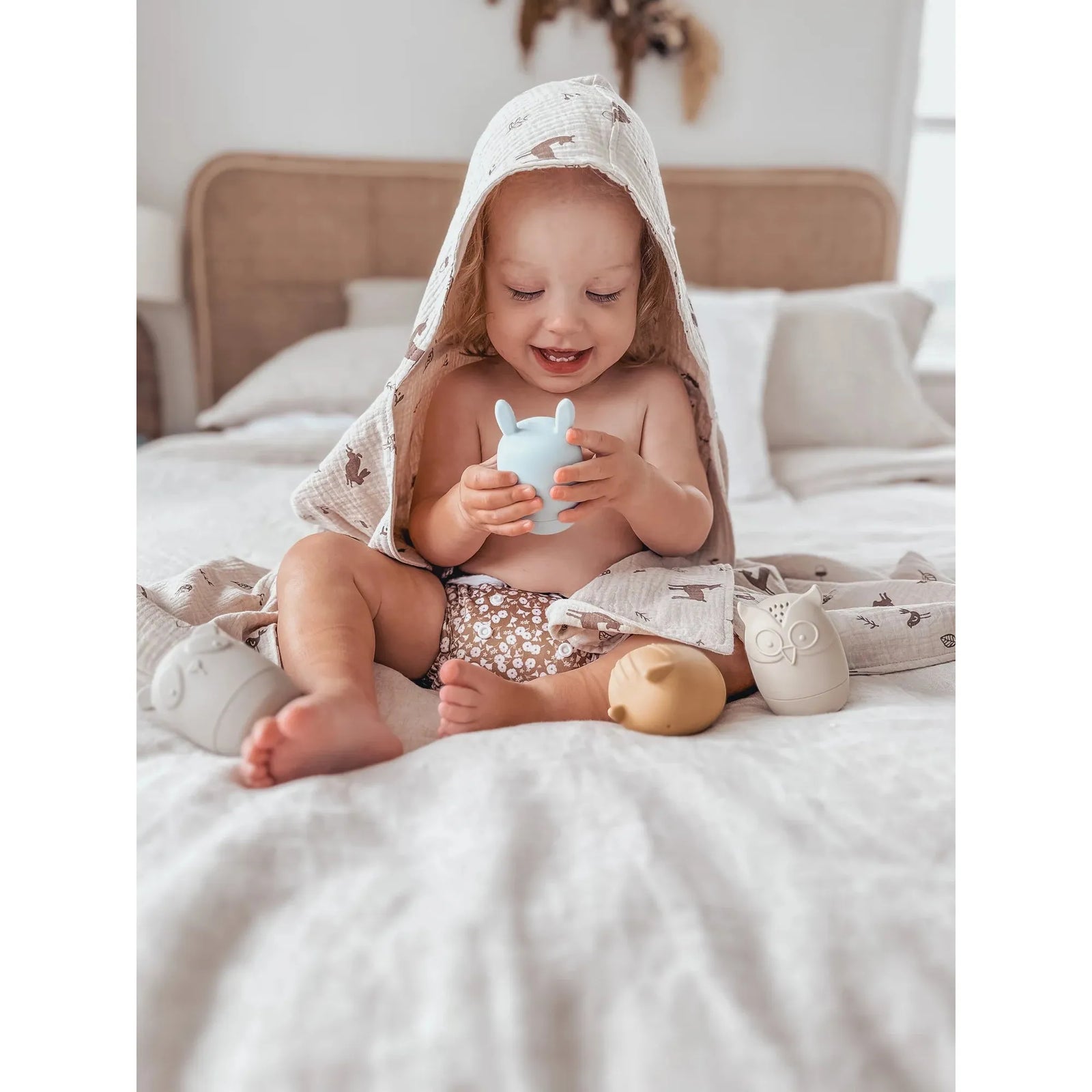 Silicone Bath Toy Animals - Set Of 4 - Urban Naturals