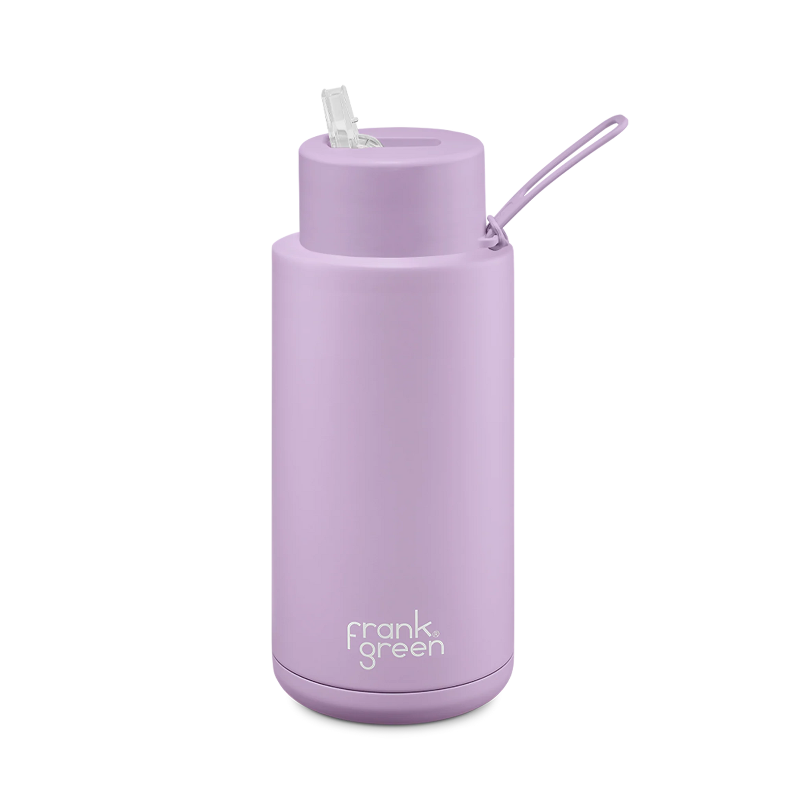 Frank Green 34OZ (1L) Ceramic Reusable Bottle w Straw Lid - Lilac  Haze - Urban Naturals