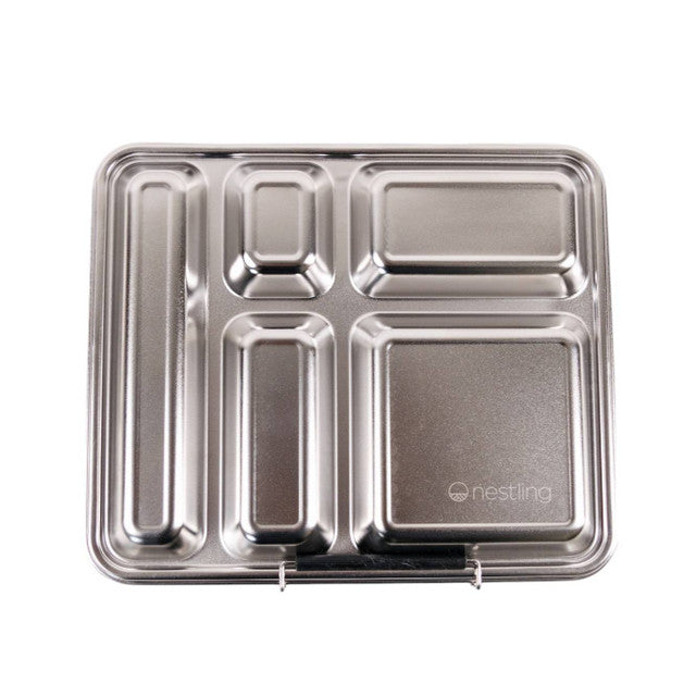 Nestling Stainless Steel Jumbo Bento Lunch Box