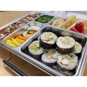 Nestling Stainless Steel Jumbo Bento Lunch Box