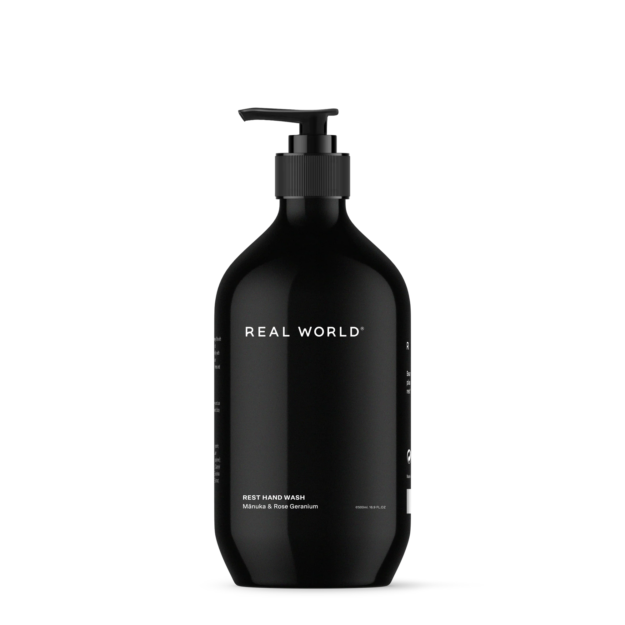 Real World Natural Hand Wash - Manuka & Rose Geranium