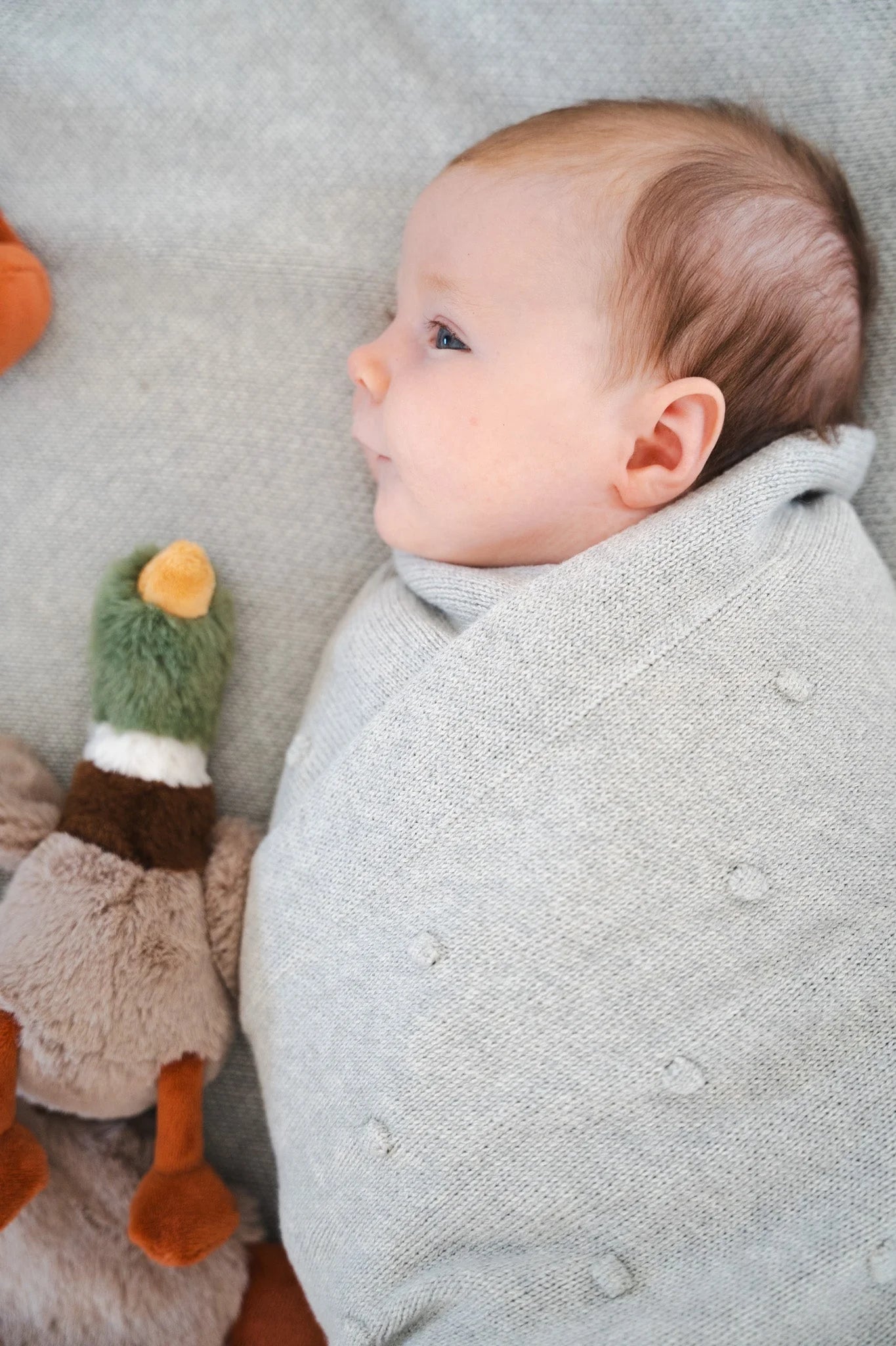 Nana Huchy Mini Hugo The Mallard Duck Rattle - Urban Naturals