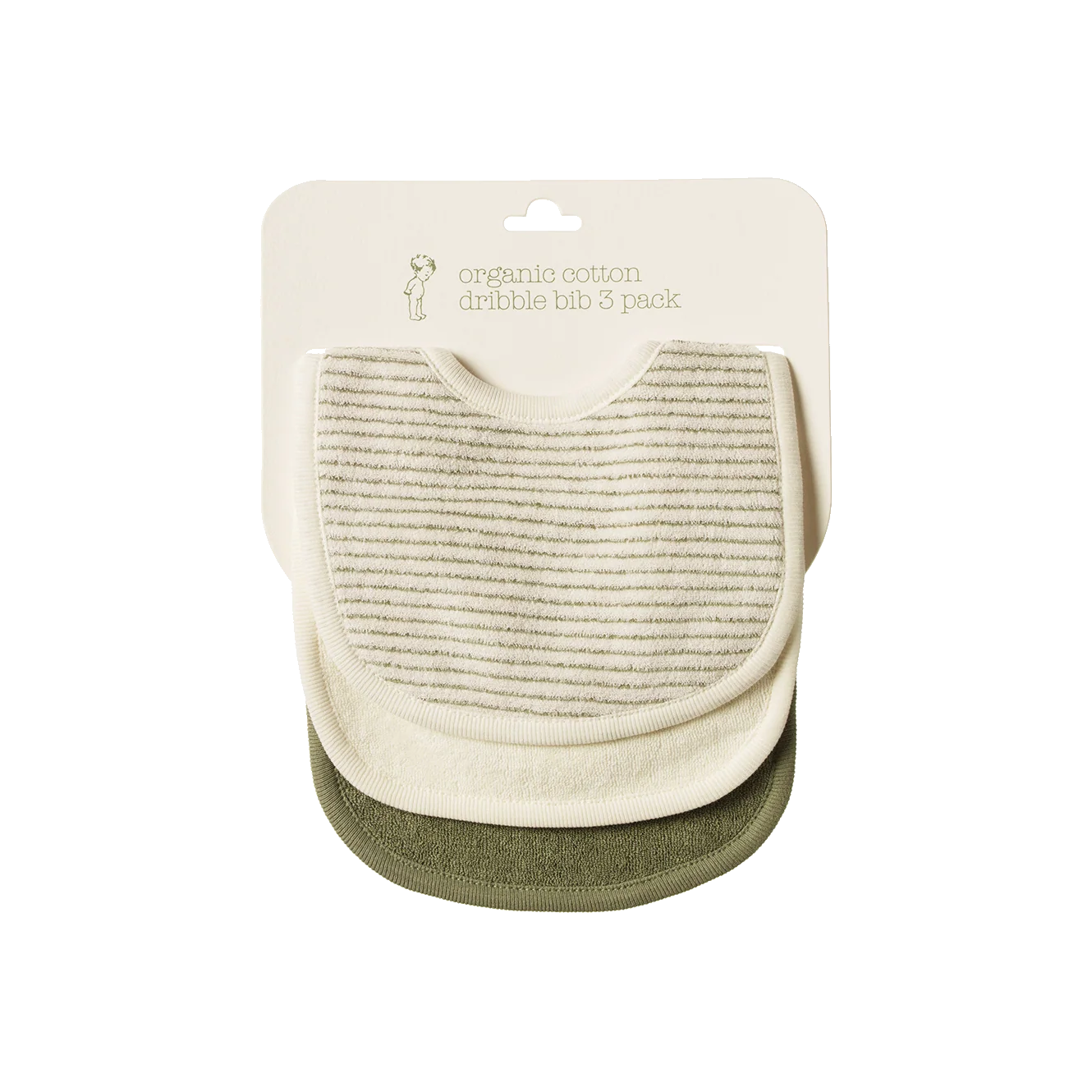 Nature Baby  Dribble Bib 3pk