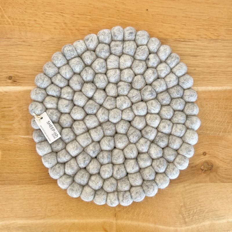 Felted Ball Pot Stand - Urban Naturals