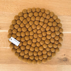 Felted Ball Pot Stand - Urban Naturals