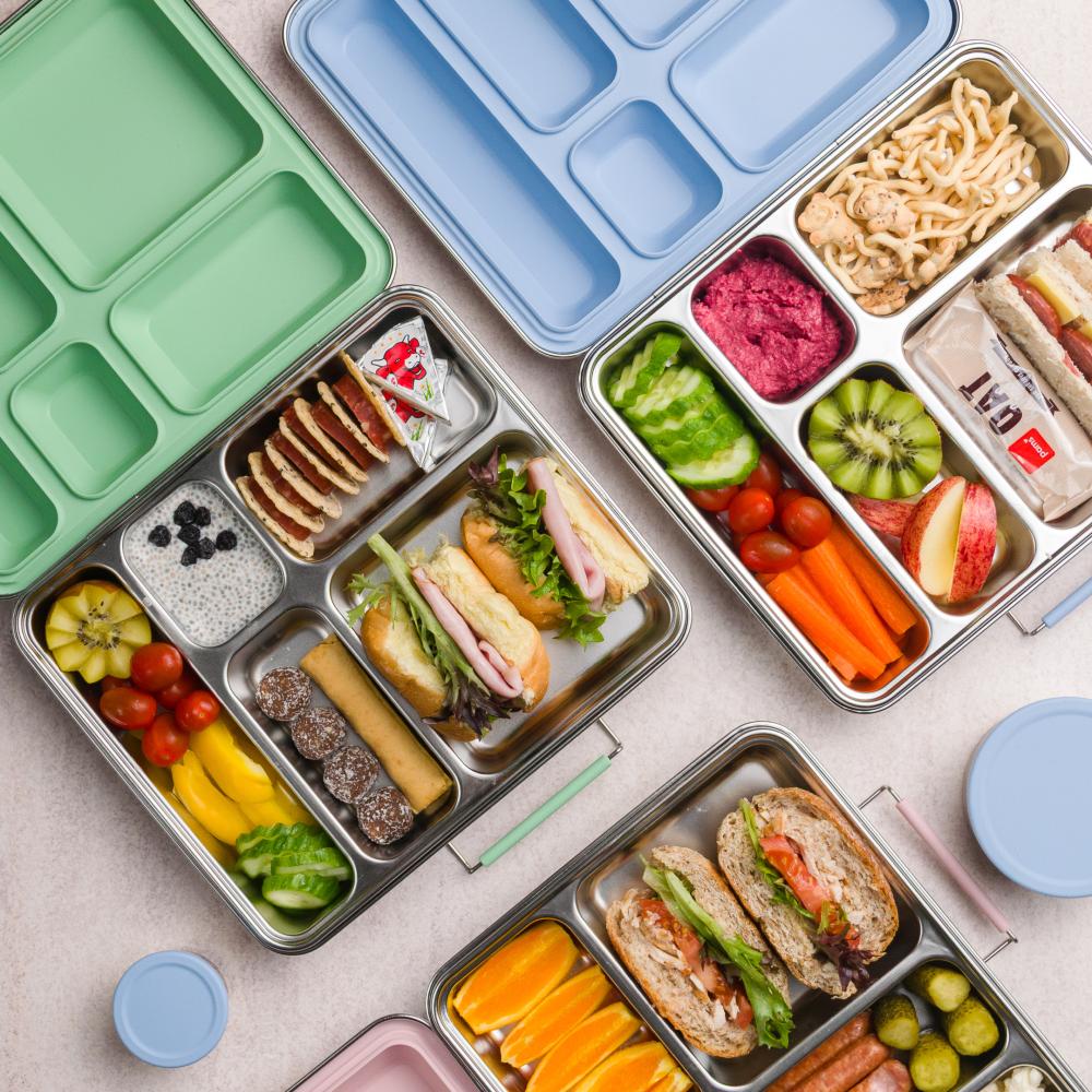 Nestling Stainless Steel Jumbo Bento Lunch Box - Urban Naturals
