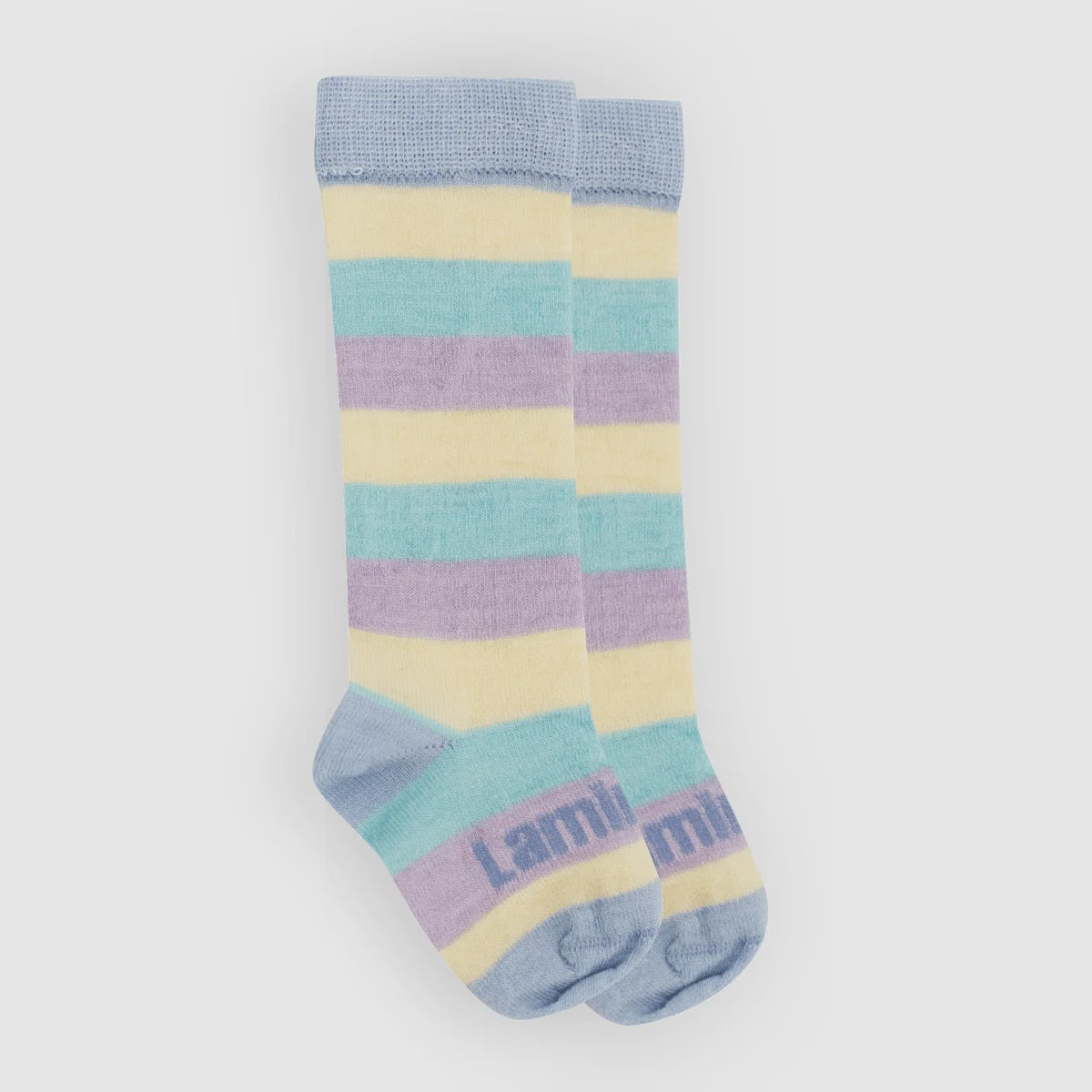 Lamington Merino Baby Knee High Socks - Sherbert
