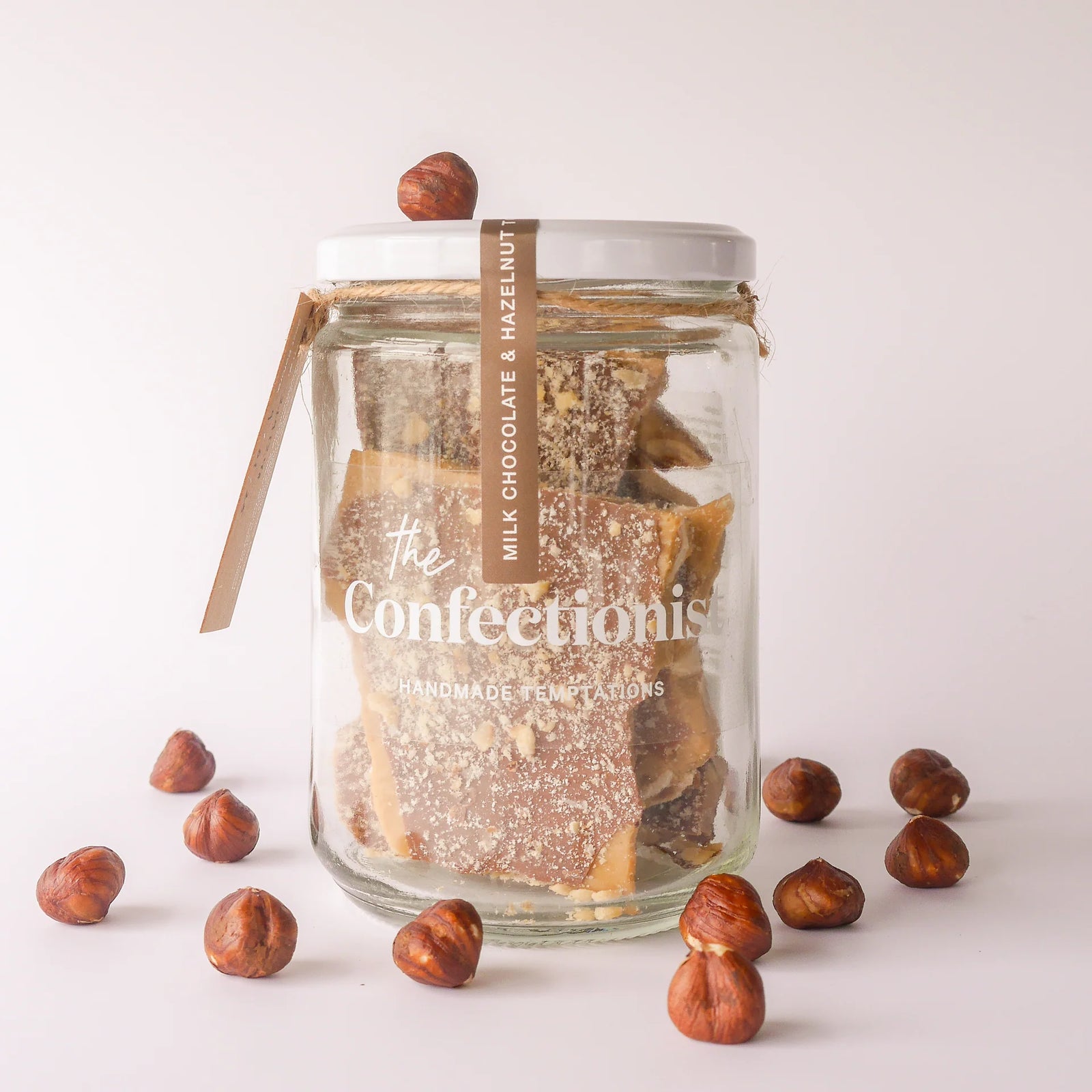 The Confectionist - Milk Chocolate & Hazelnut Toffee 200g Jar