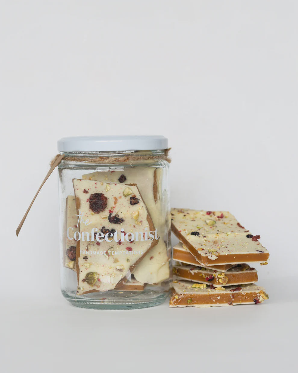 The Confectionist Limited Edition Toffee - White Chocolate, Summer Berry & Pistachio
