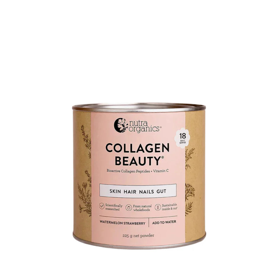 Nutra Organics Collagen Beauty - Watermelon Strawberry - Urban Naturals